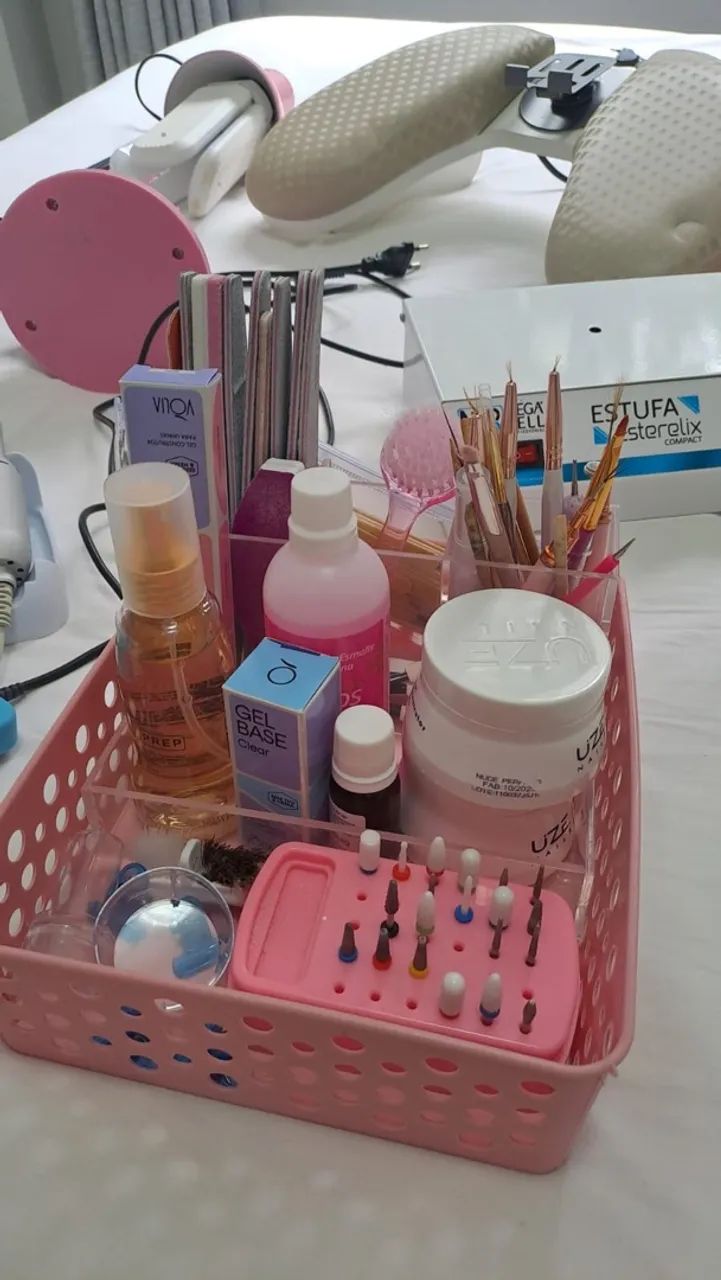 Kit nail designer manicure novos  - Foto 3