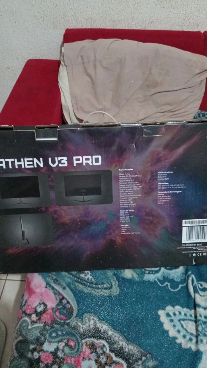 Monitor pichau athen v3 pro 23.8 polegadas 144hz 1080p  - Foto 3