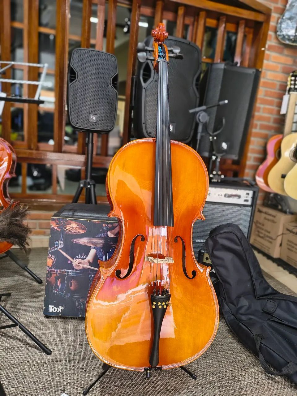 Violoncelo 4/4 Antoni Marcali Maciço  - Foto 4