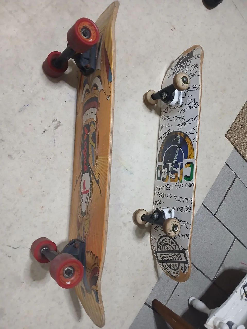 Kit skate e acessórios 