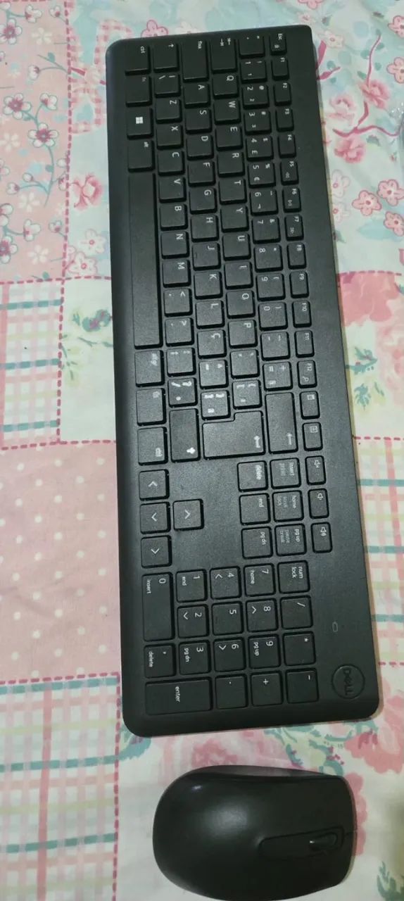 Kit Dell Teclado e Mouse sem fio (original)