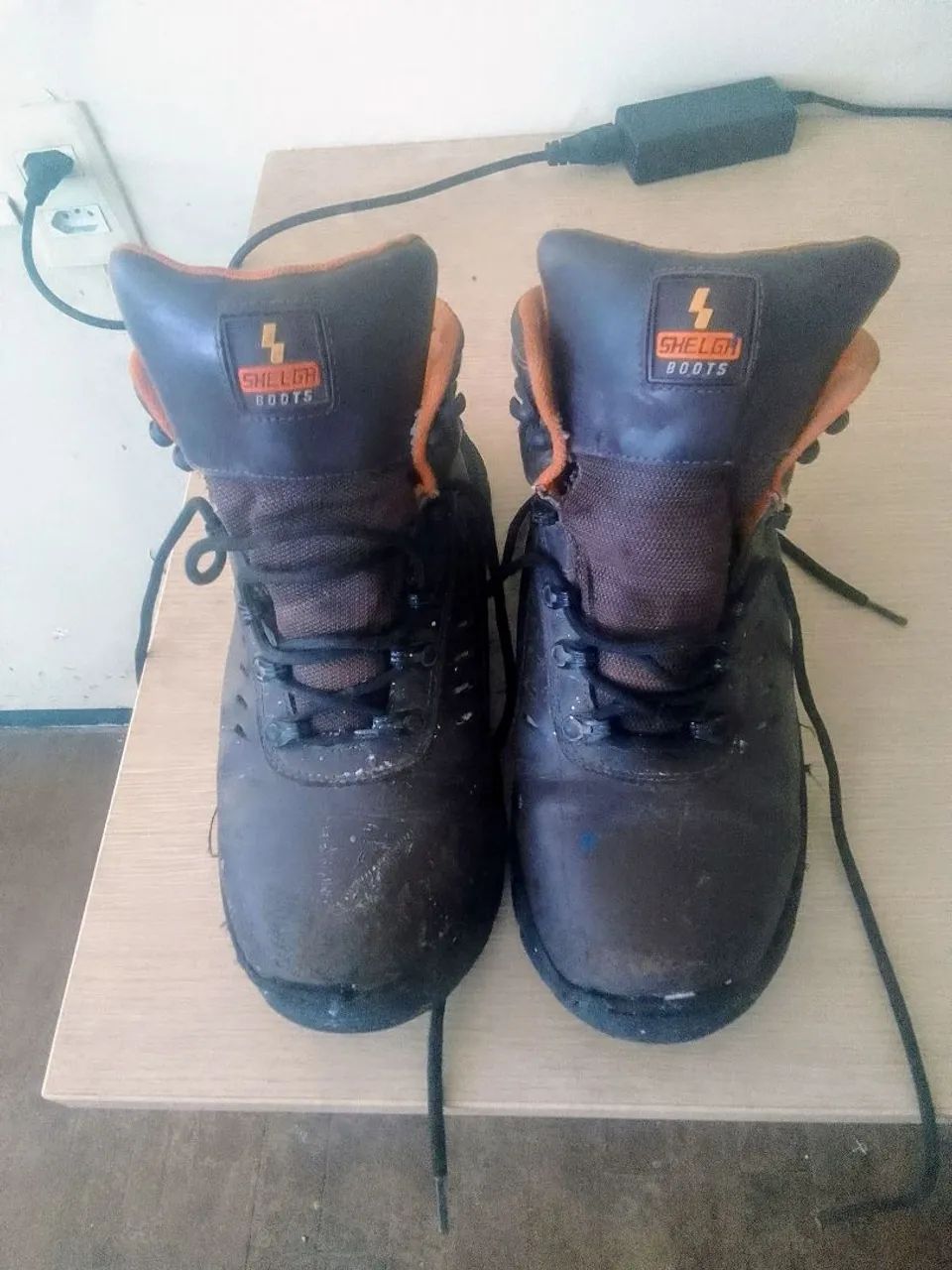 Bota masculina coturno 