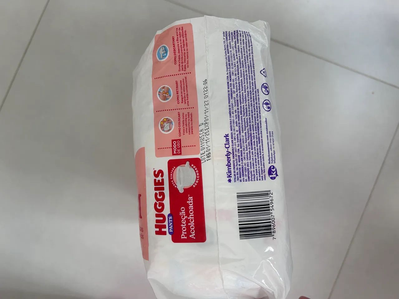 Fralda Huggies proteção acolchoada m 36 pants - Foto 2