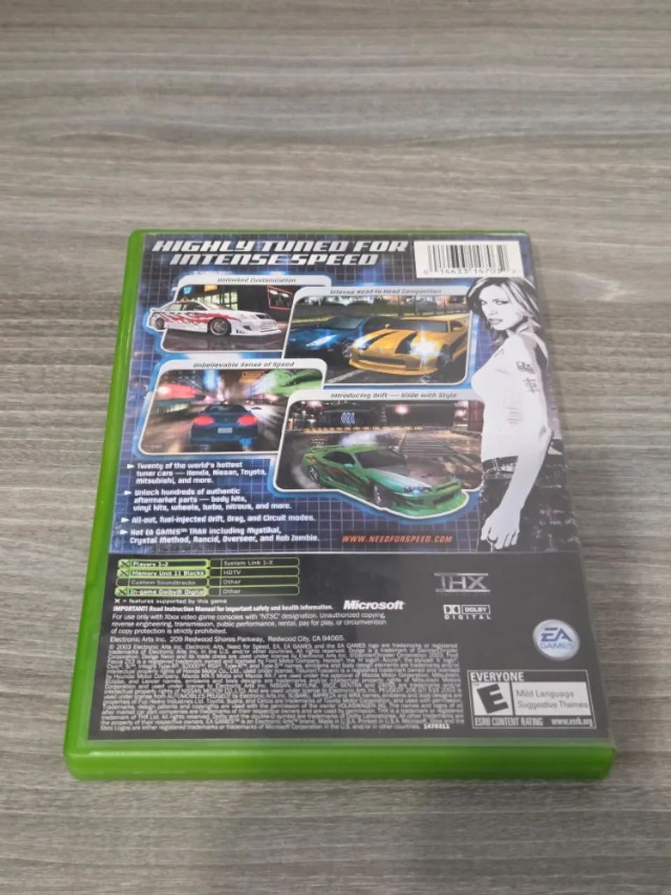 Need for Speed Underground Original Americano - Xbox Clássico - Foto 3