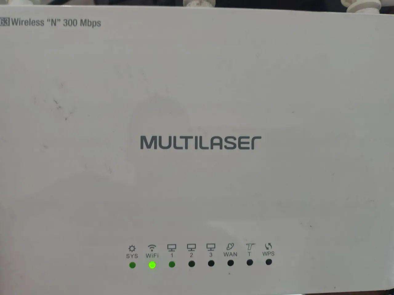 Roteador Multilaser Wireless N 300 Mbps (com fonte) - Foto 3