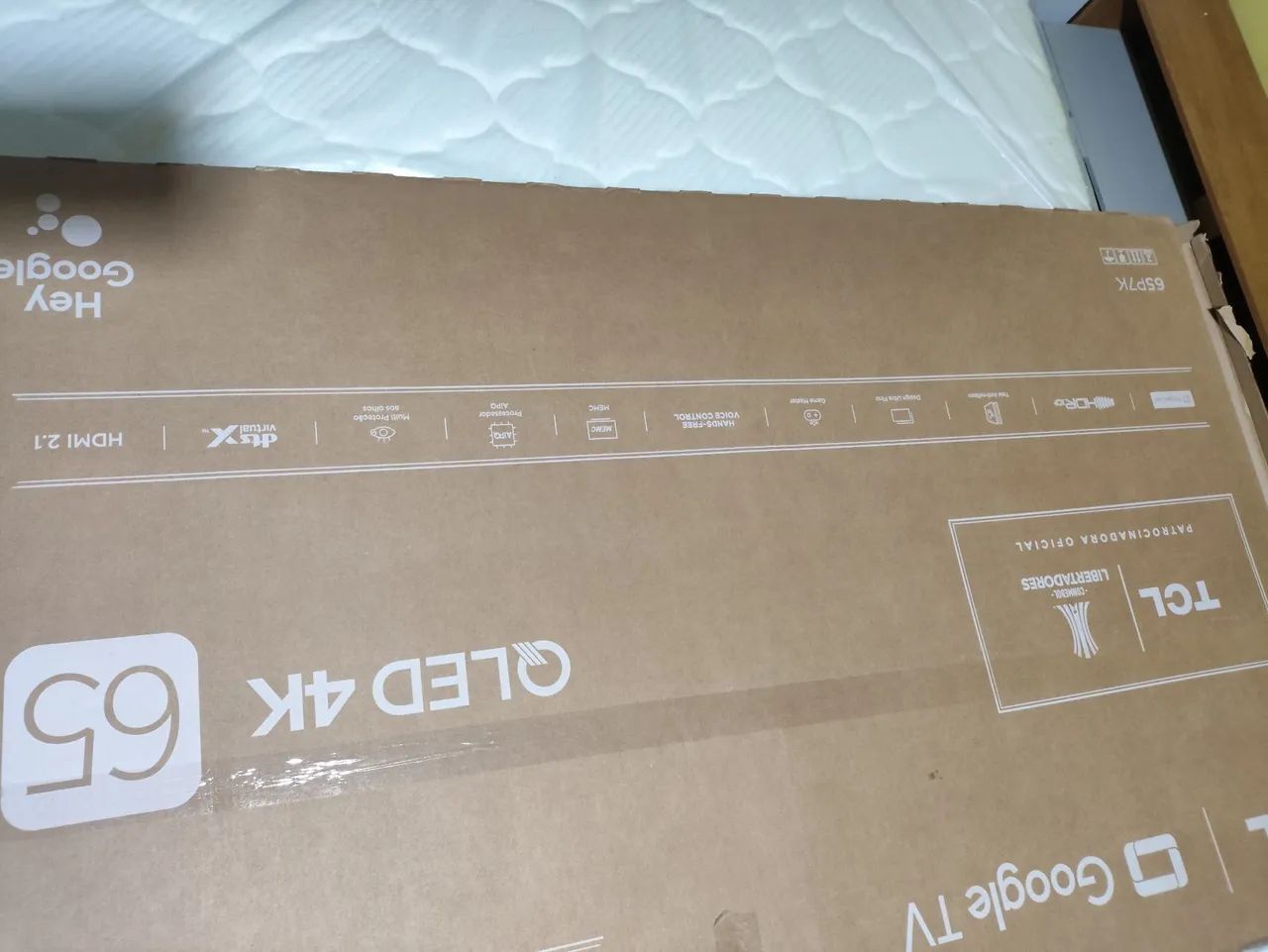 Smart tv 65 polegadas marca TCL na caixa  - Foto 5