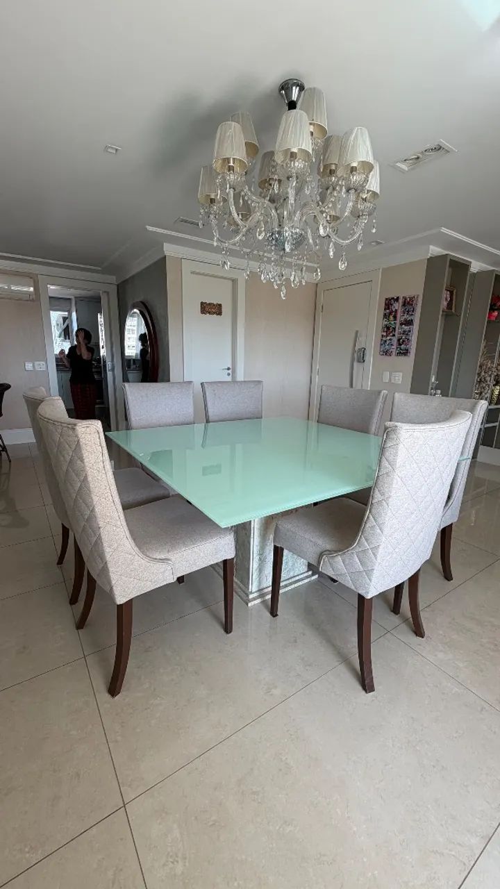 Mesa jantar 8 lugares - lindíssima  - Foto 5