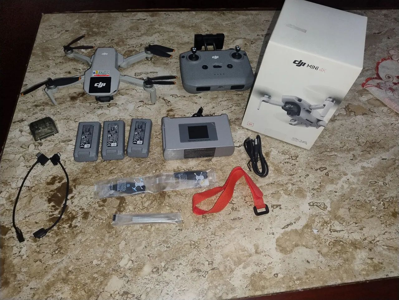 Drone DJI mini 4k homologado ANATEL 
