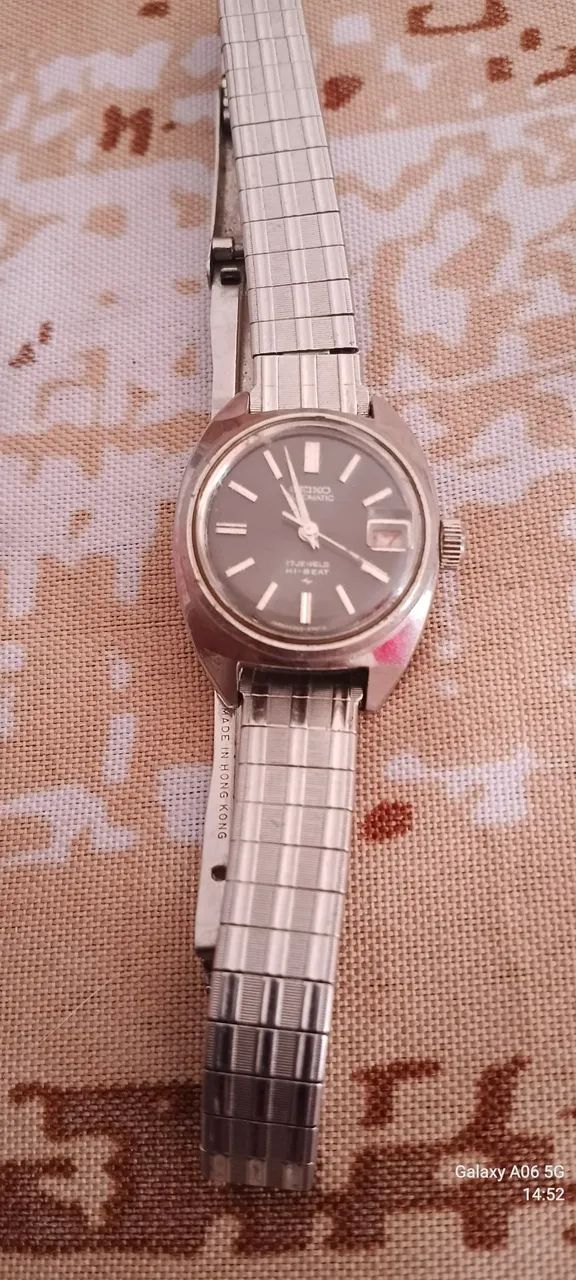 Relógio seiko automático feminino 