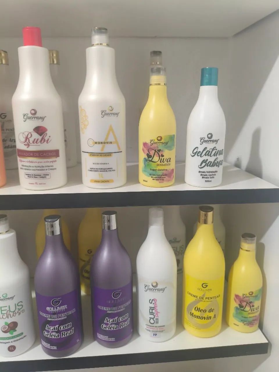 Creme de pentear para cachos 