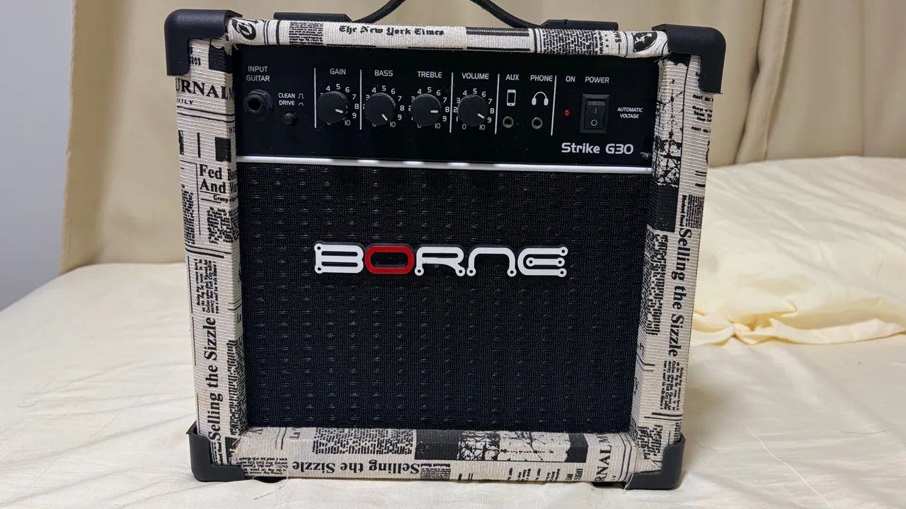 Caixa amplificadora BORNE