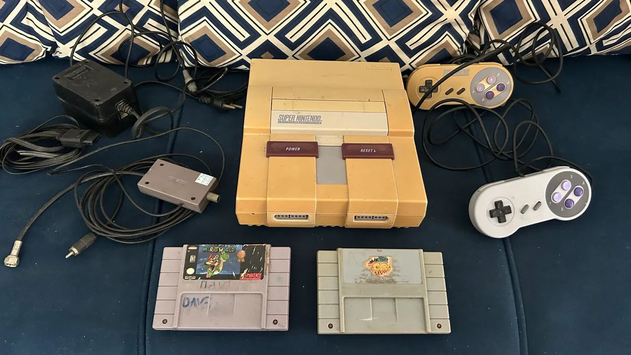 Vendo Super Nintendo Original - Foto 4