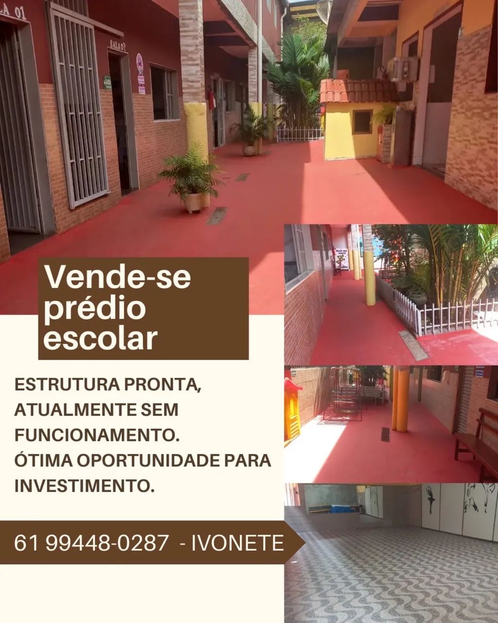 LINDO PRÉDIO ESCOLAR NO PEDREGAL - Foto 2