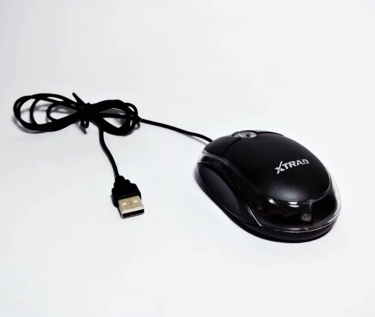 Mouse óptico com fio USB (Novo) - Foto 4