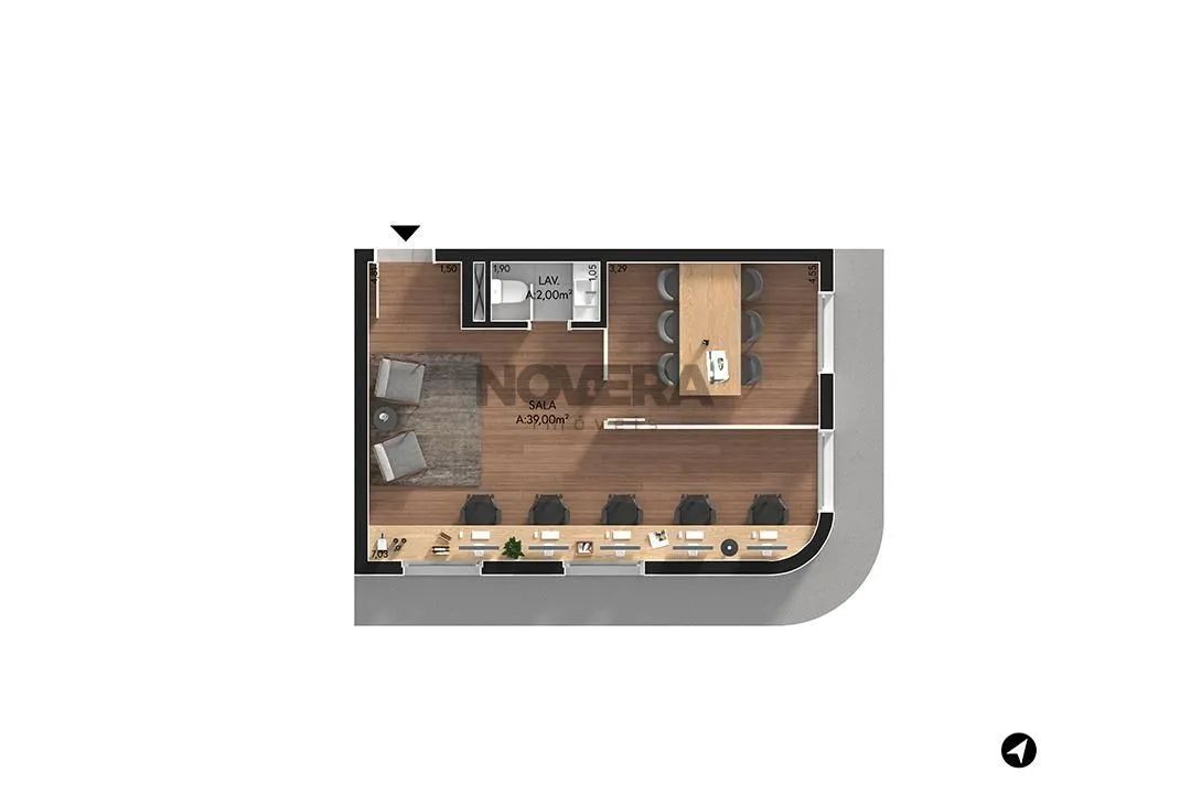 Sala Comercial à Venda no Orbe  Parque Una - Foto 4