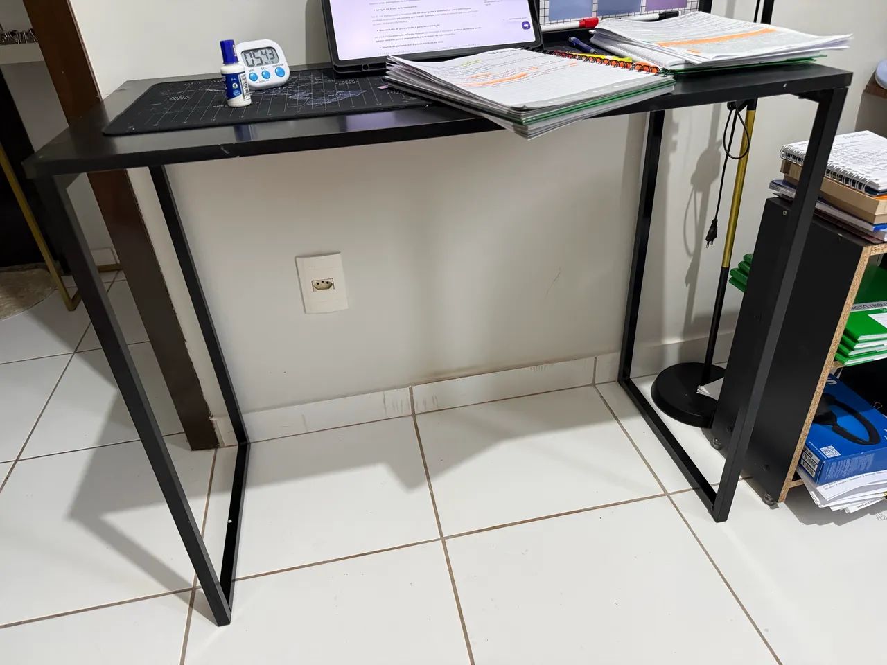 Mesa industrial para estudos  - Foto 2