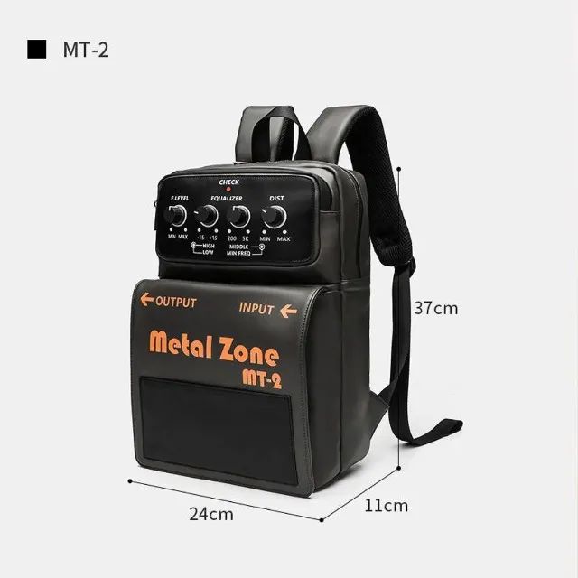 Mochila estilo pedal BOSS Metal Zone MT-2- NOVO - Foto 6