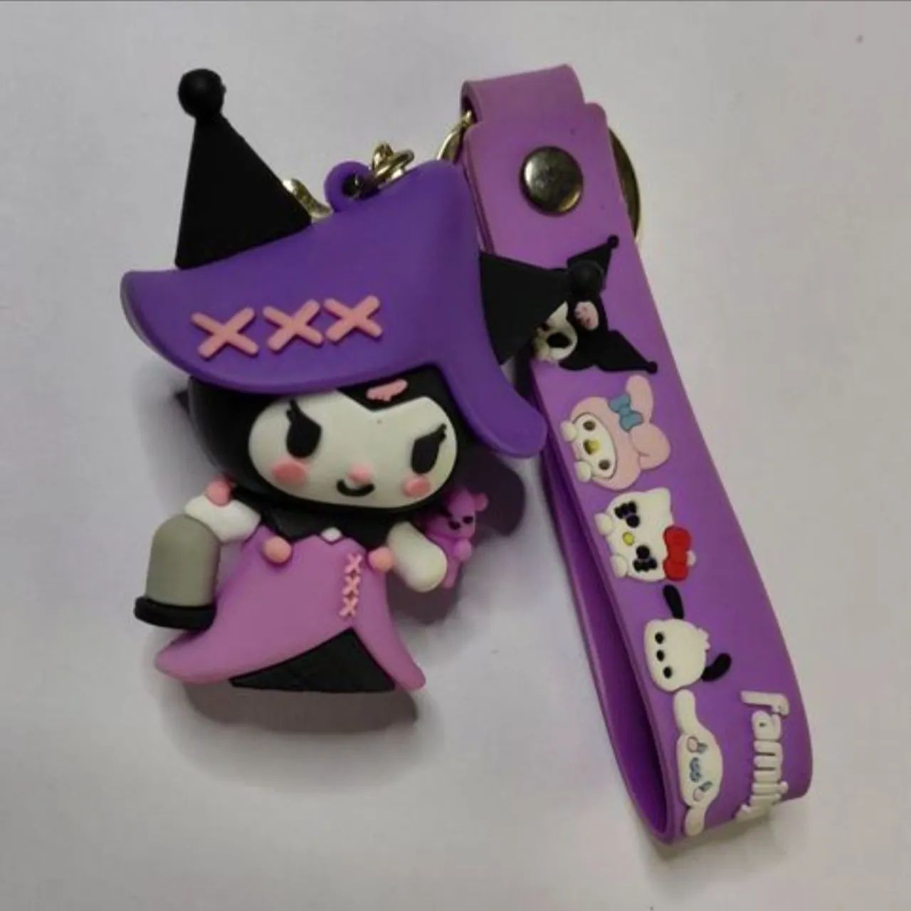 Chaveiro emborrachado da Kuromi  - Foto 2