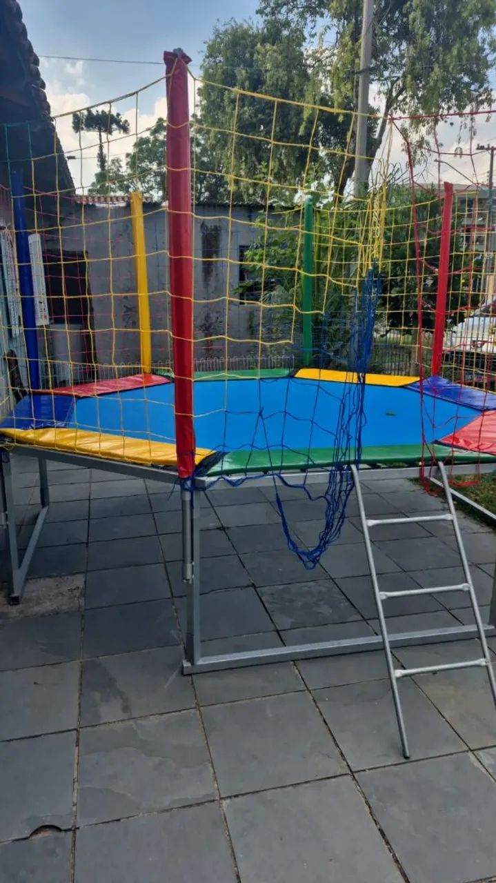 Cama elástica e piscina de bolinhas locação a partir de $! - Foto 2