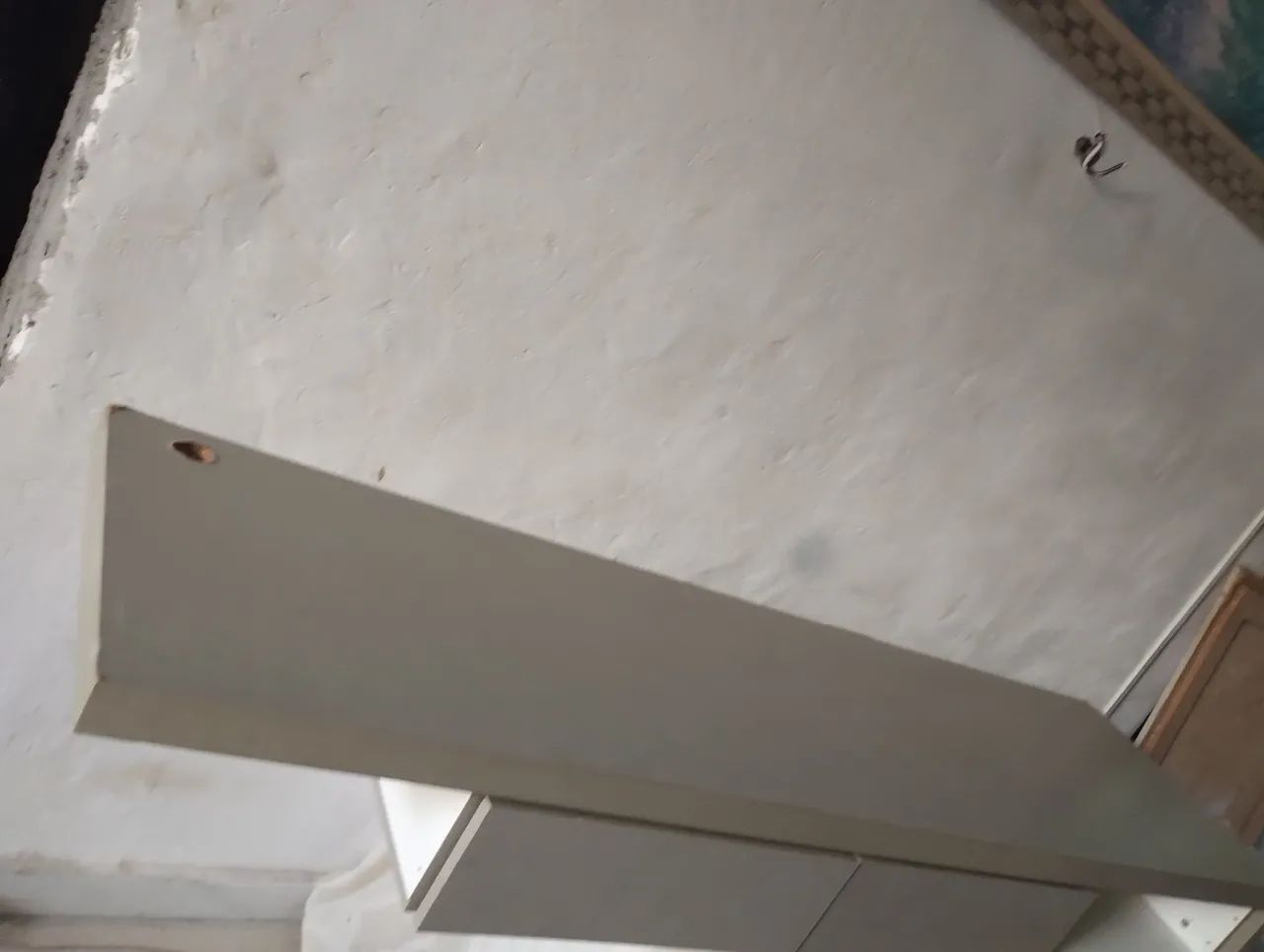 Faço a entrega bancada de MDP com duas gavetas  - Foto 3