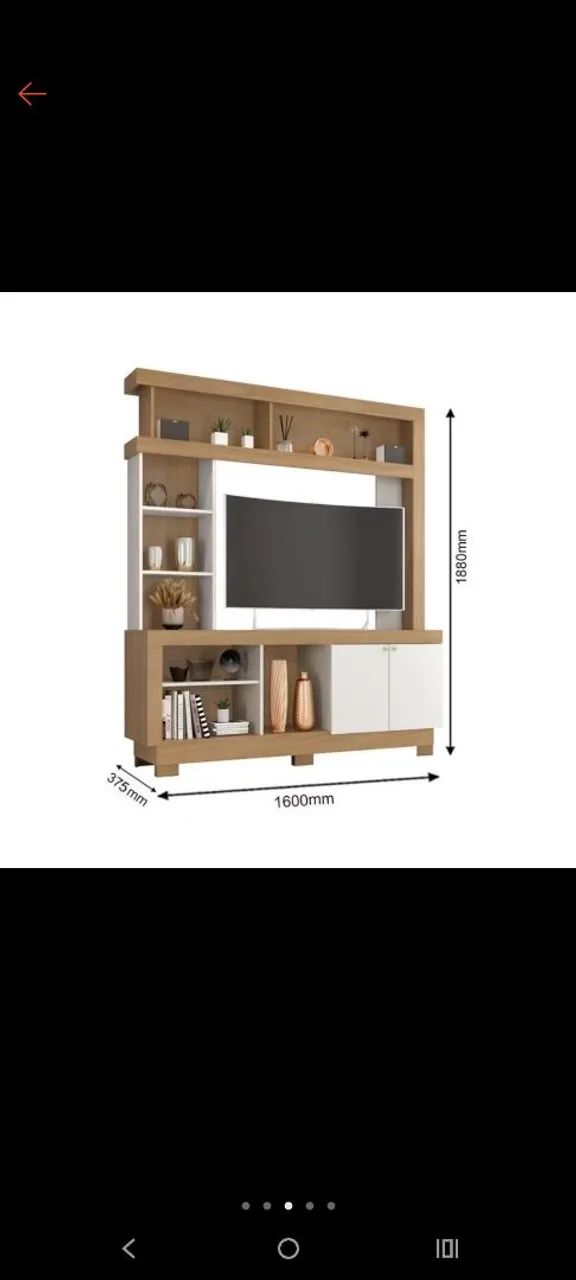 Estante, painel pra tv até 50 polegadas  - Foto 2