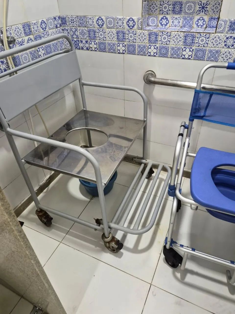 Cadeira Higiênica de Alumínio