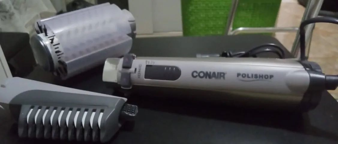  Escova Connair Air Brush Titanium  Nunca Usada - Foto 3