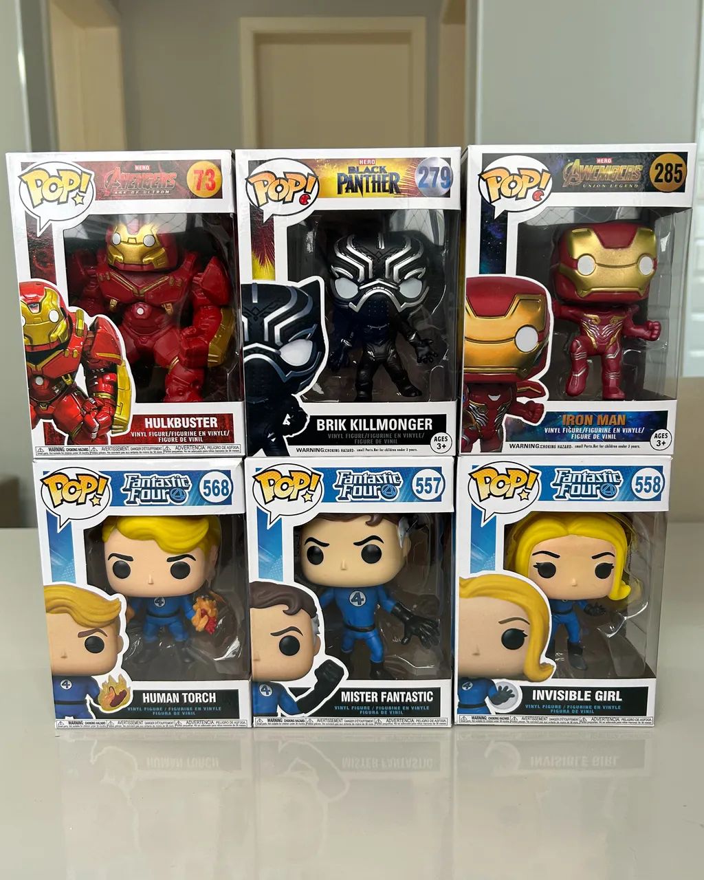 Funkos Pop Marvel 