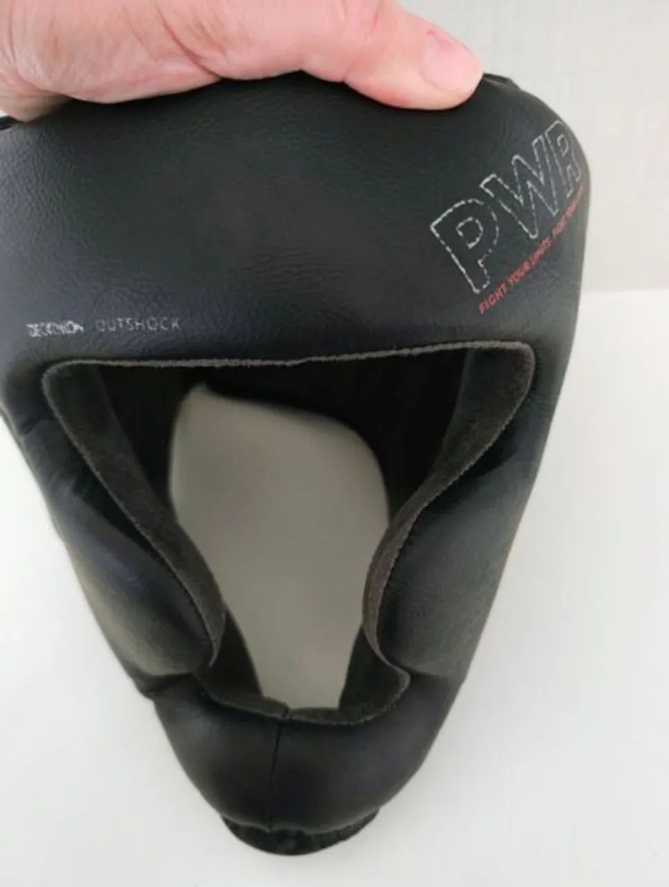 Luva boxe + capacete de segurança