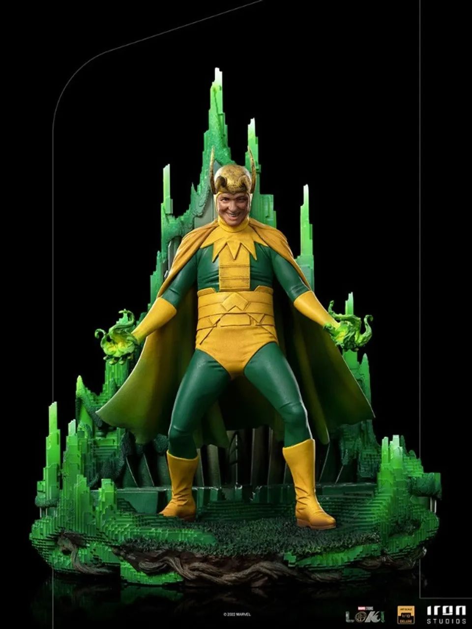 Estátua Loki Classic Variant Deluxe 1/10 - Iron Studios - Foto 2