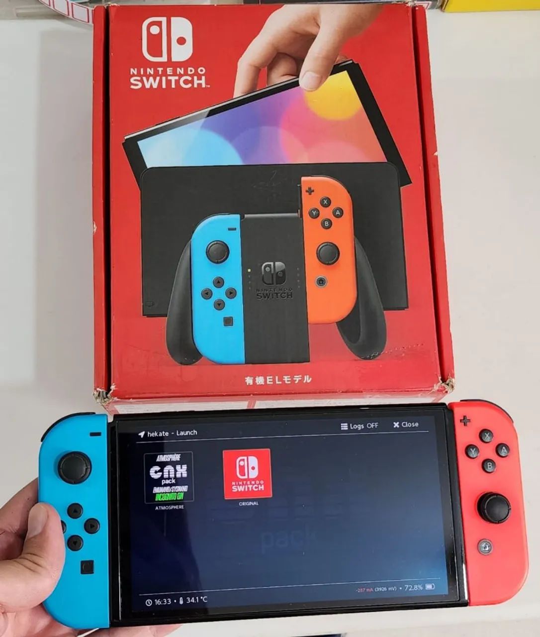 Nintendo Switch Oled D3SBLOQUE4DO 