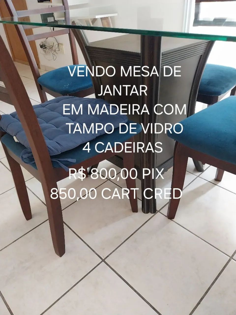 MESA DE JANTAR! - Foto 2