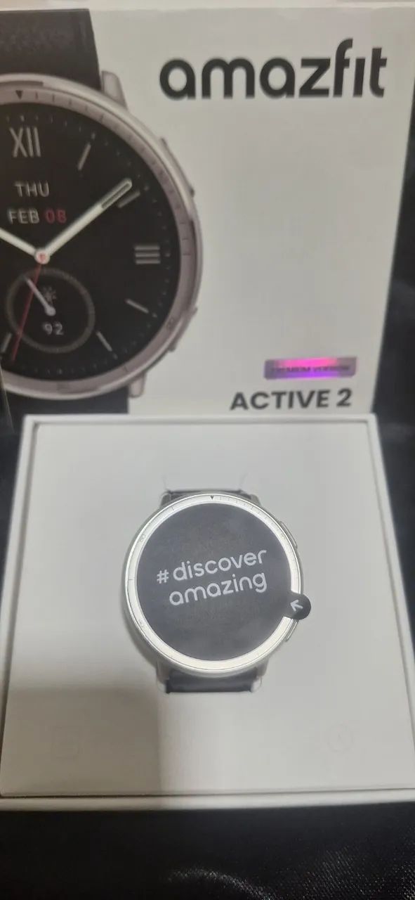 VENDO RELÓGIO AMAZFIT ACTIVE 2 PREMIUM 