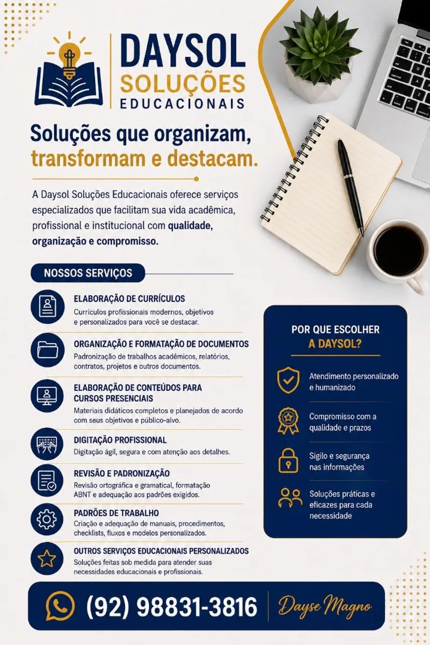 Serviços Educacionais - Currículos, Planos de Aula, Slides e Documentos. - Foto 2