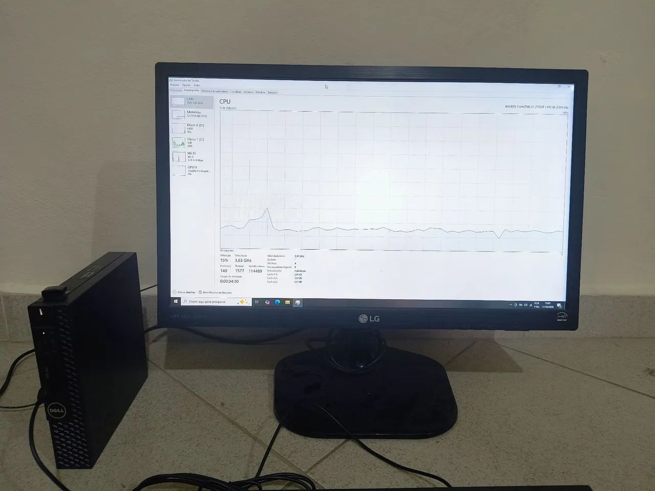 Computador Dell OptiPlex 3050 Mini - Core i7 - Foto 5