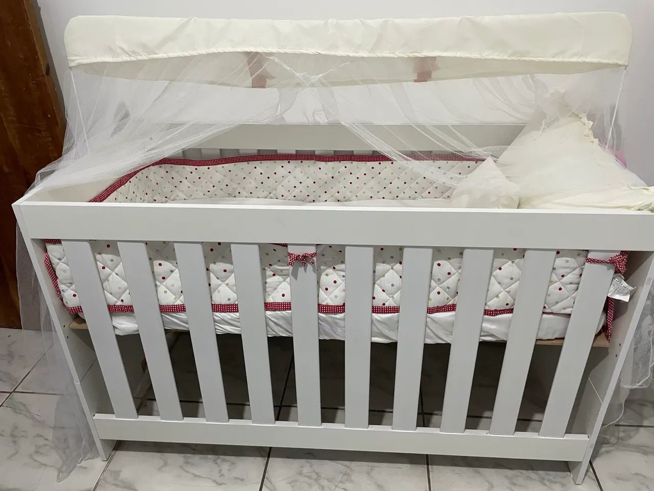 Berço Americano 3 em 1 + Colchão 