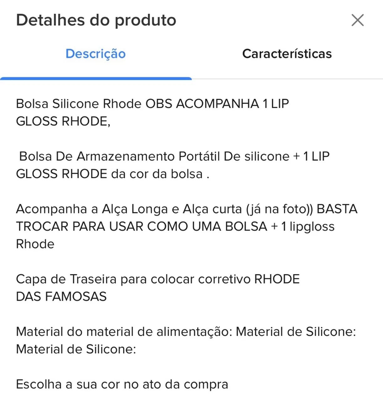 Bolsa Rhode + lip gloss  - Foto 3