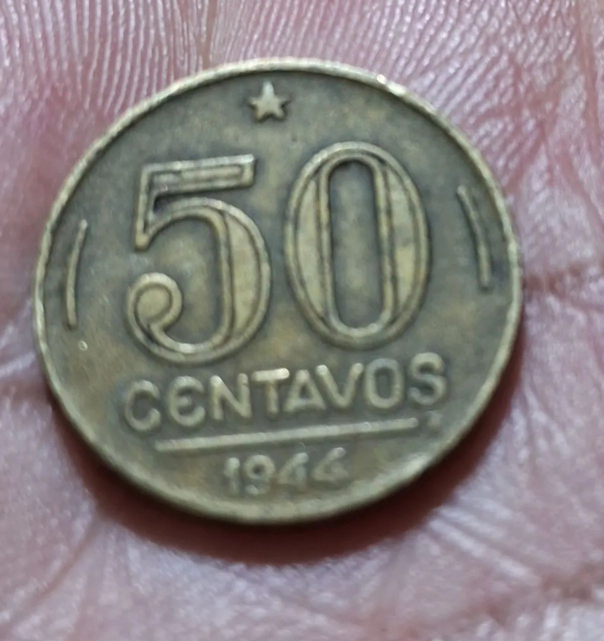 Moedas Antigas de 50 Centavos 