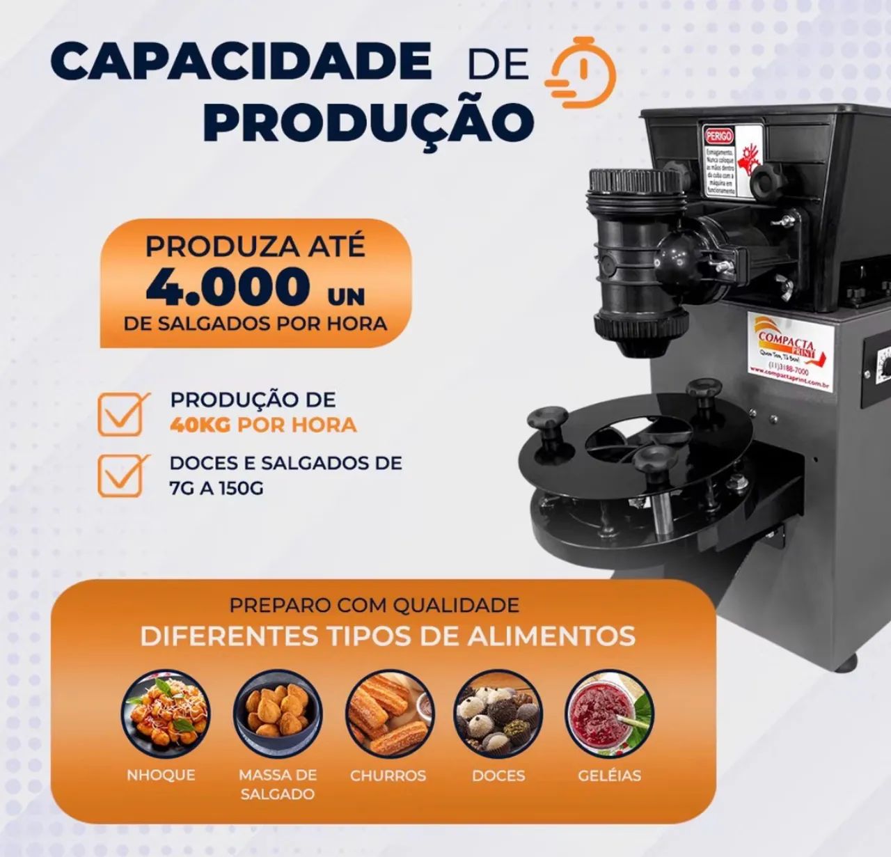 Máquina de fazer salgados. - Foto 4