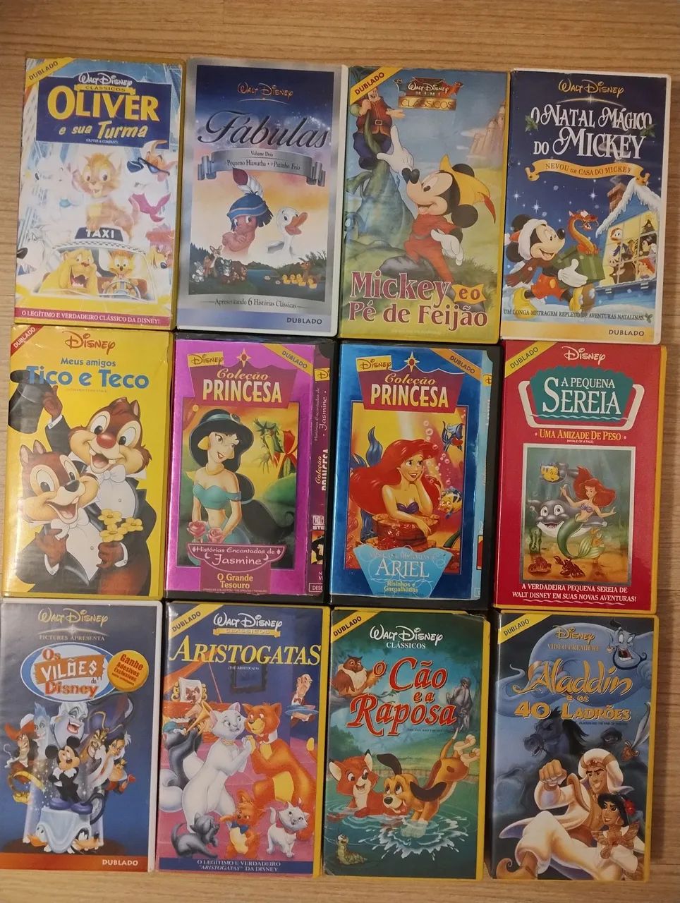 Fitas VHS desenhos Disney diversas - Foto 3