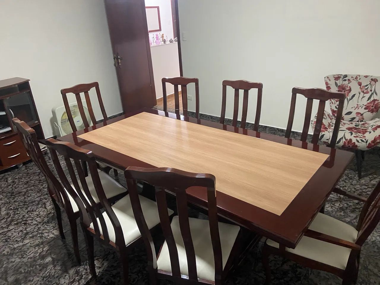 Mesa Jantar 8 cadeiras Rudnick