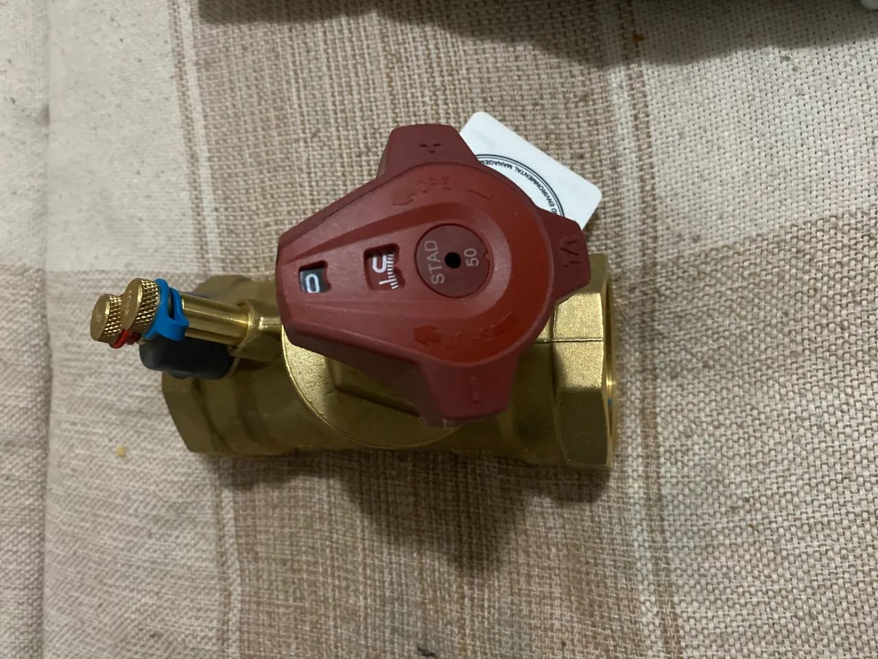 ? Válvula de Balanceamento DN50 Bronze Original - Nova - Entrego DF