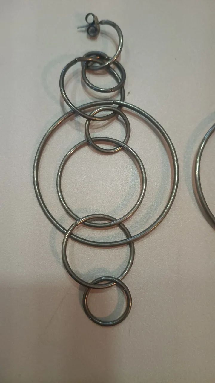 Brinco argolas - Foto 4