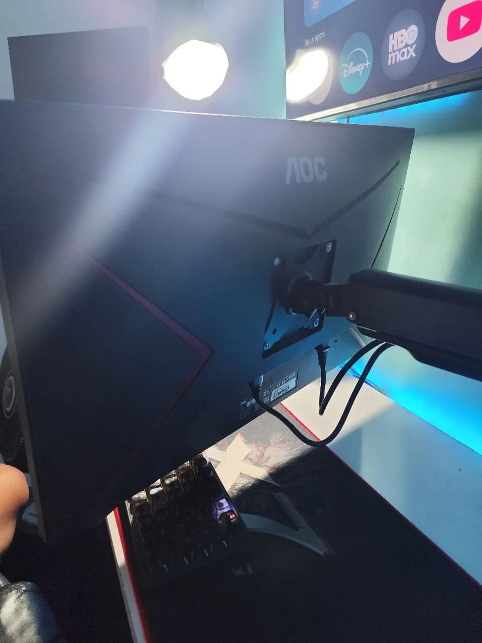 Monitor Gamer AOC HERO 27 QuadHD - Foto 5