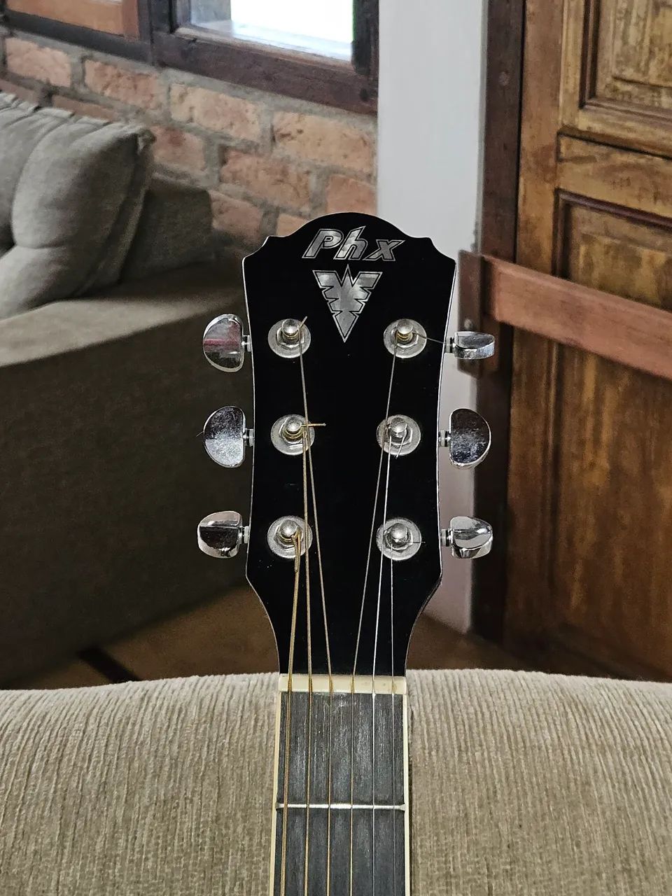 violão PHX PX-199EQBK eletroacústico  - Foto 4