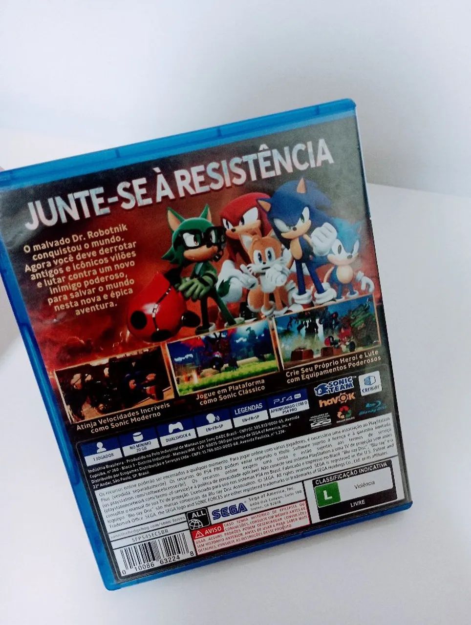Jogo ps4 Sonic forces - Foto 4