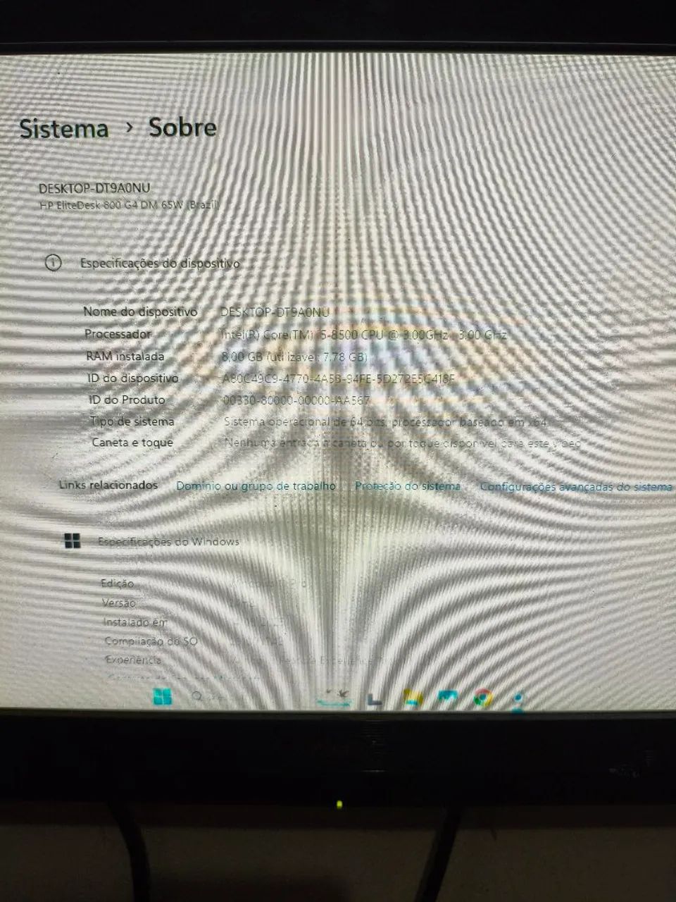 HP elite desk mini Core i5 8 GB SSD  - Foto 5