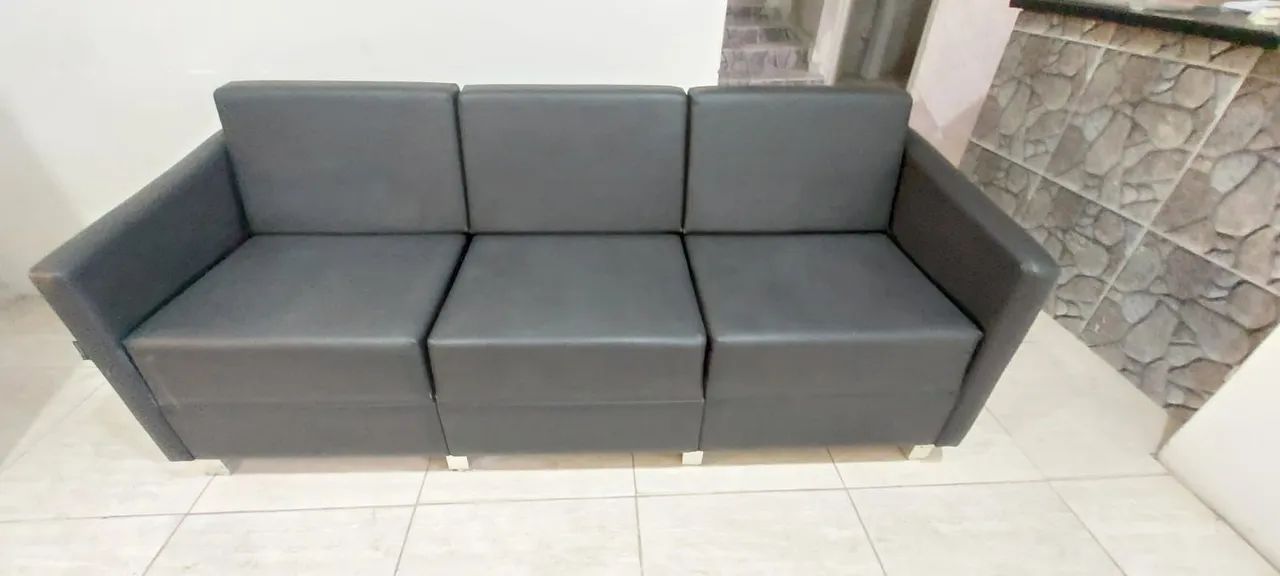 Sofá em couro  - Foto 2