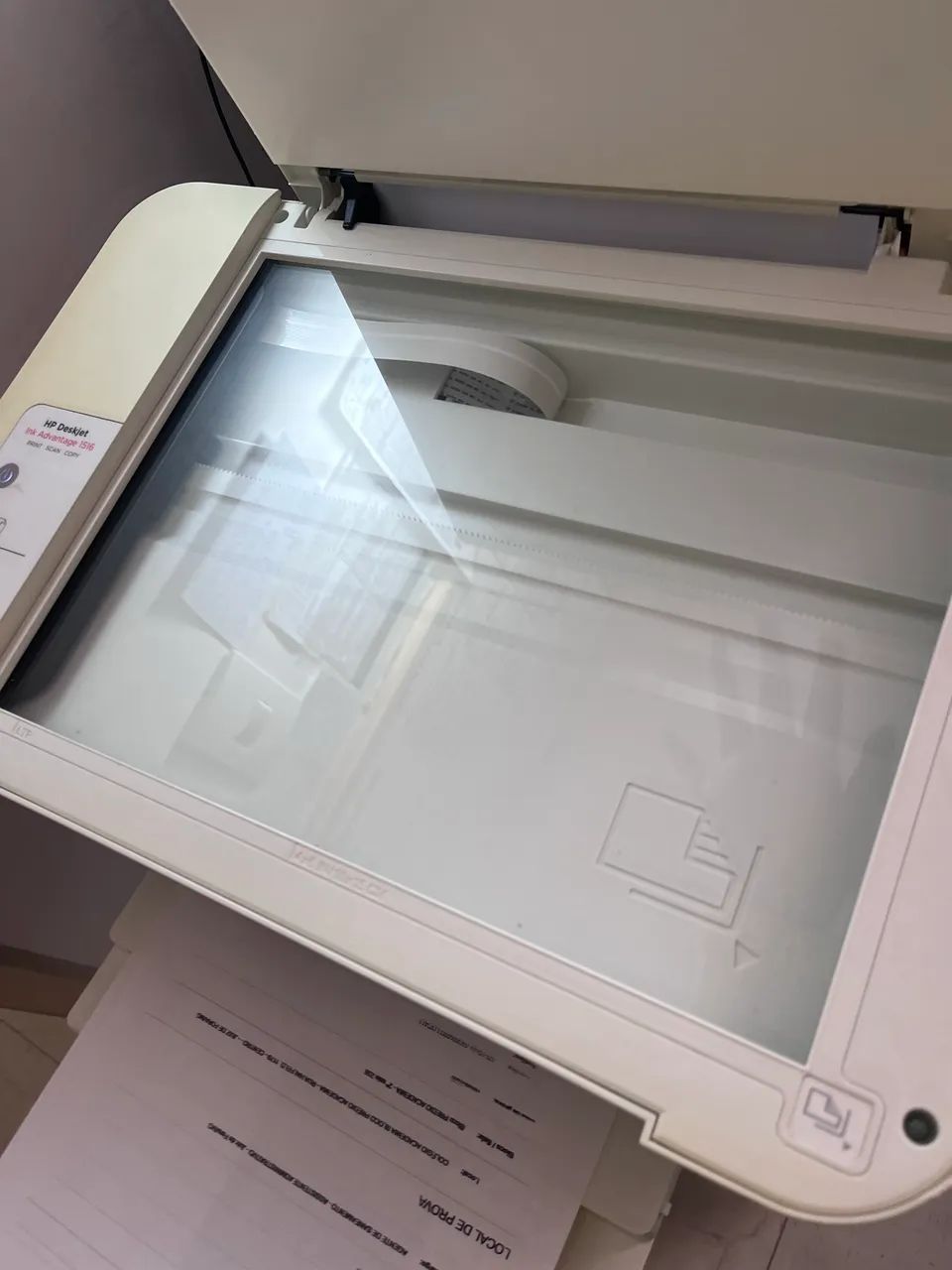 Impressora Hp Multifuncional Modelo1516 Branco - Foto 4