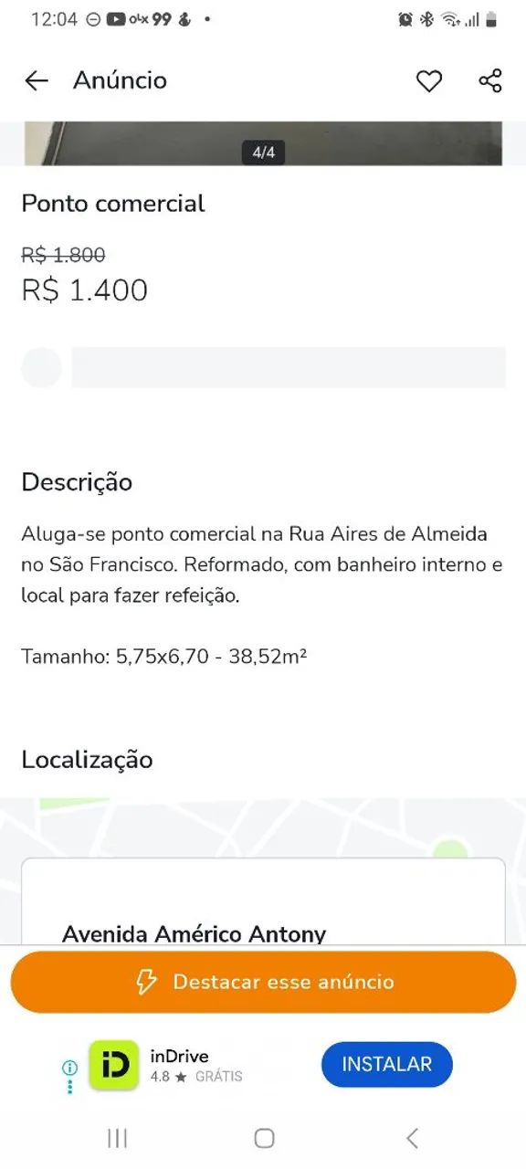 Aluga-se ponto comercial  - Foto 2